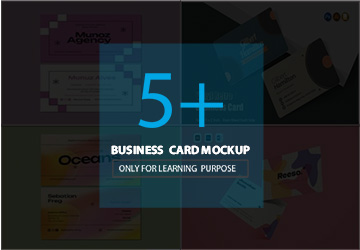 Business Card Mockup Bundle 05